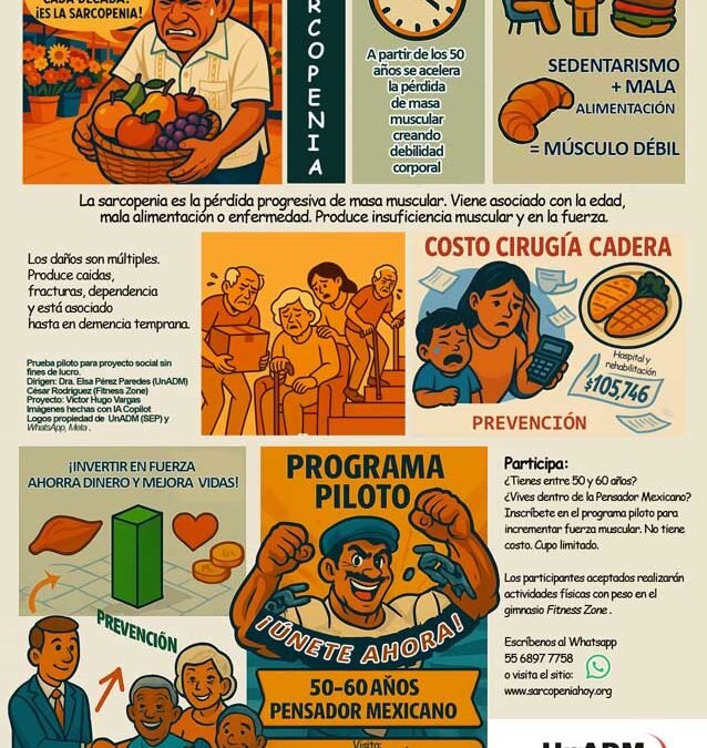 Programa piloto contra la sarcopenia en la CDMX. (Pensador Mexicano).
